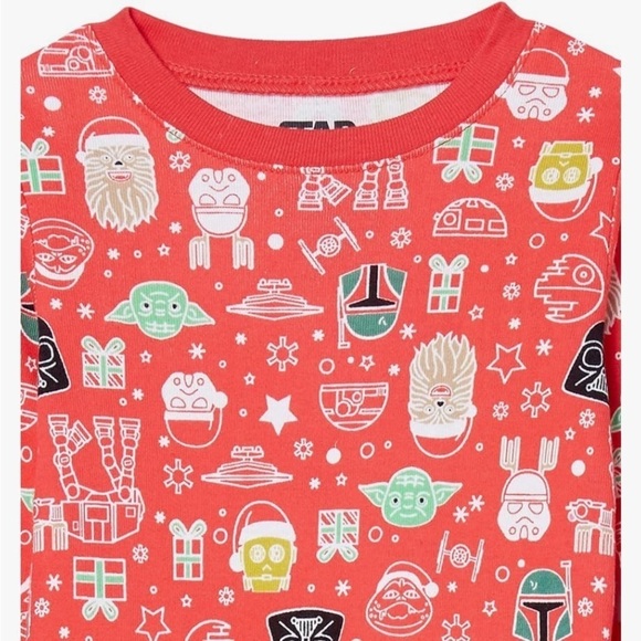 NWT XXL 2 piece woman’s pajama set  Star Wars Christmas - Picture 3 of 9